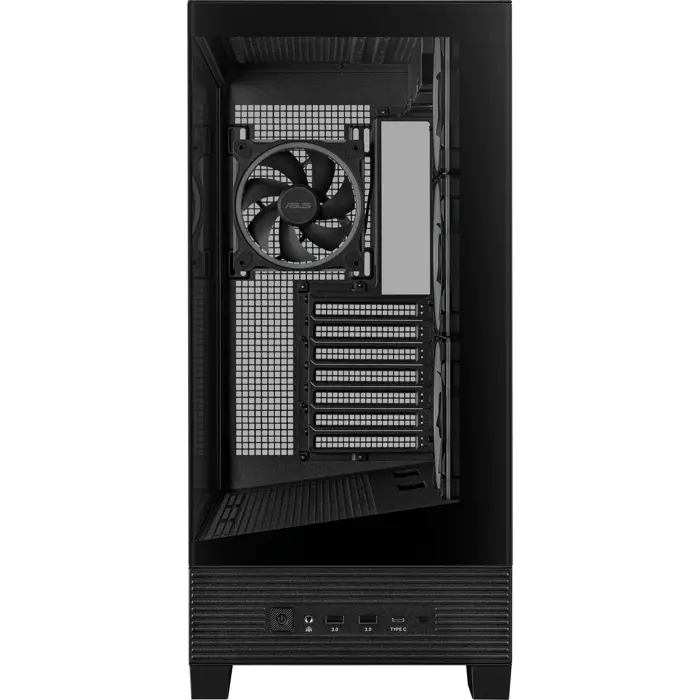 ASUS A31 PLUS TG ARGB, tower case black, tempered glass x 2