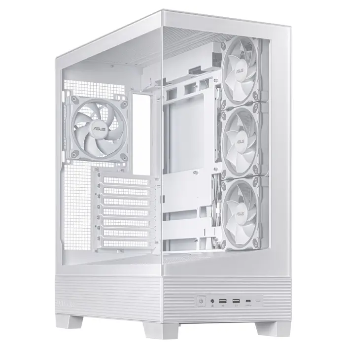 ASUS A31 Plus TG ARGB WHITE Midi Tower