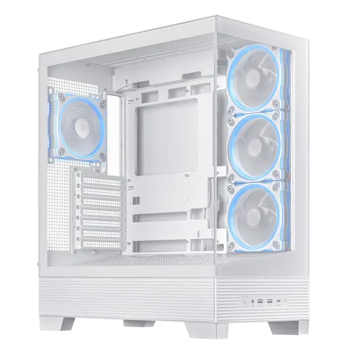 ASUS A31 Plus TG ARGB WHITE Midi Tower