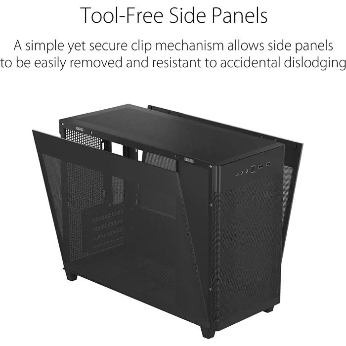 ASUS AP201 ASUS PRIME CASE, tower case (black)