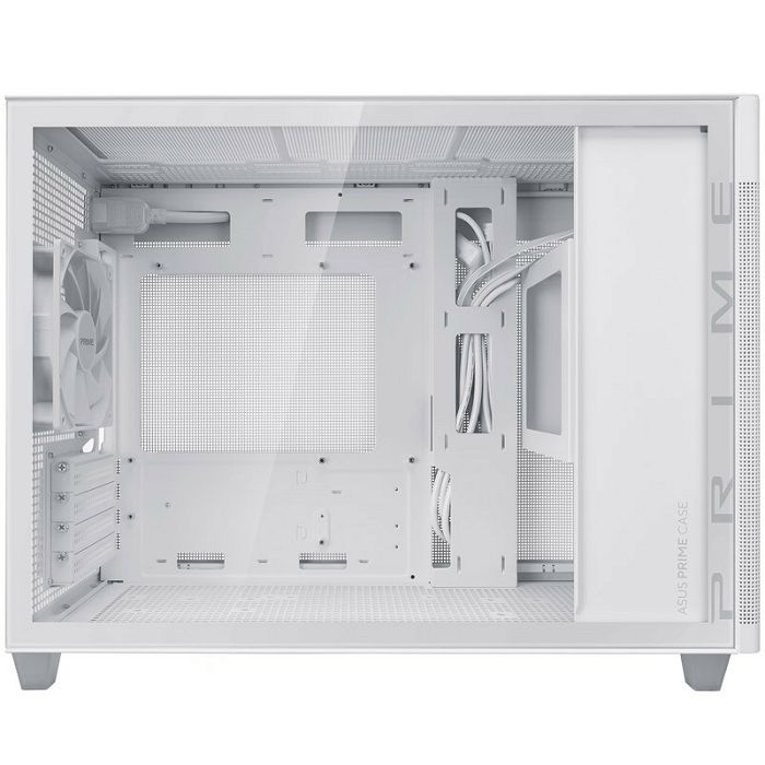 ASUS AP201 Prime Case, Tempered Glass - White 90DC00G3-B39010