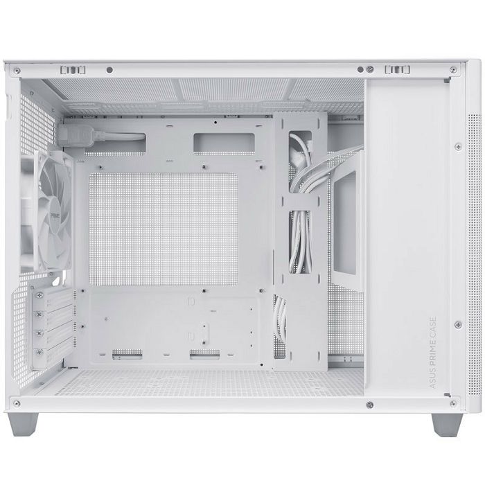 ASUS AP201 Prime Case, Tempered Glass - White 90DC00G3-B39010