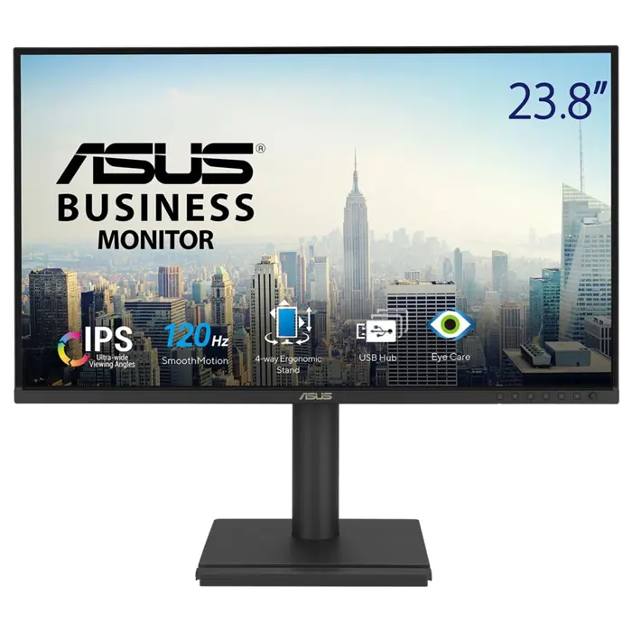 ASUS BE249QG computer monitor 60.5 cm (23.8") 1920 x 1080 pixels Full HD LCD Black