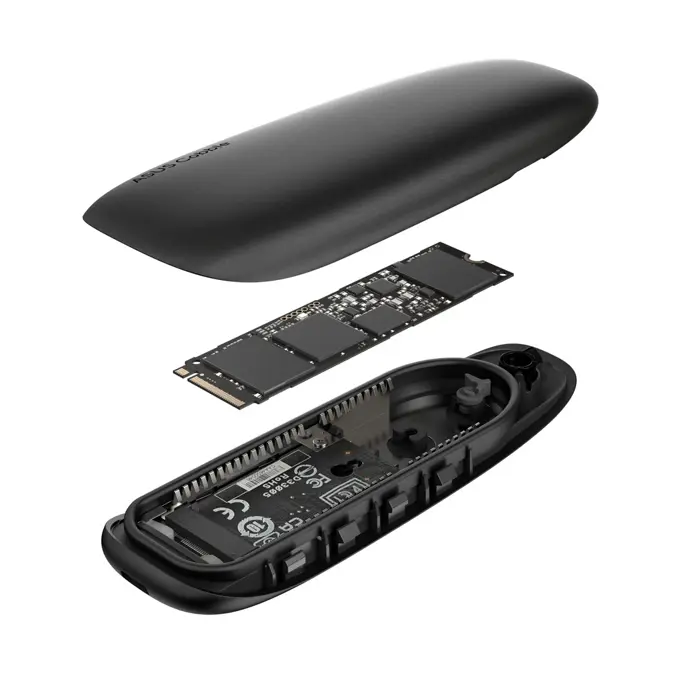 ASUS COBBLE Black (ESD-A1A/BLK) SSD enclosure M.2