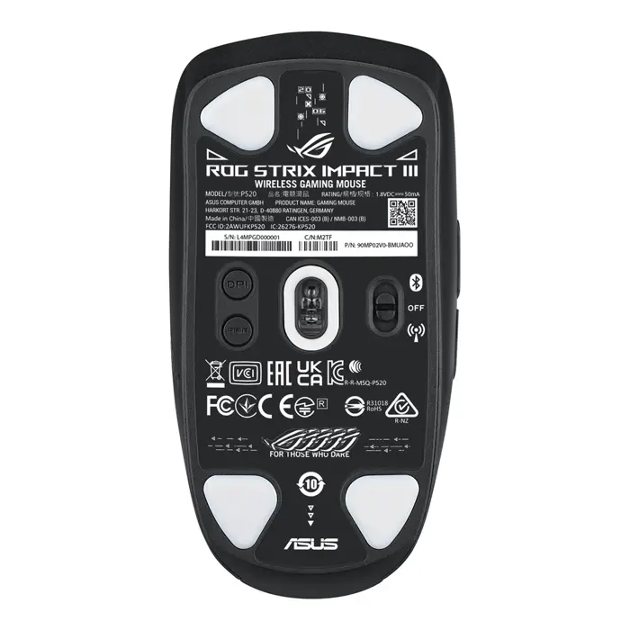 Asus Maus ROG STRIX IMPACT III Wireless Gaming Mouse