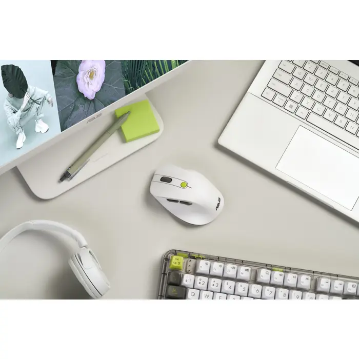 ASUS MD105 /VT-GN mouse Universal Right-hand RF Wireless + Bluetooth 2400 DPI