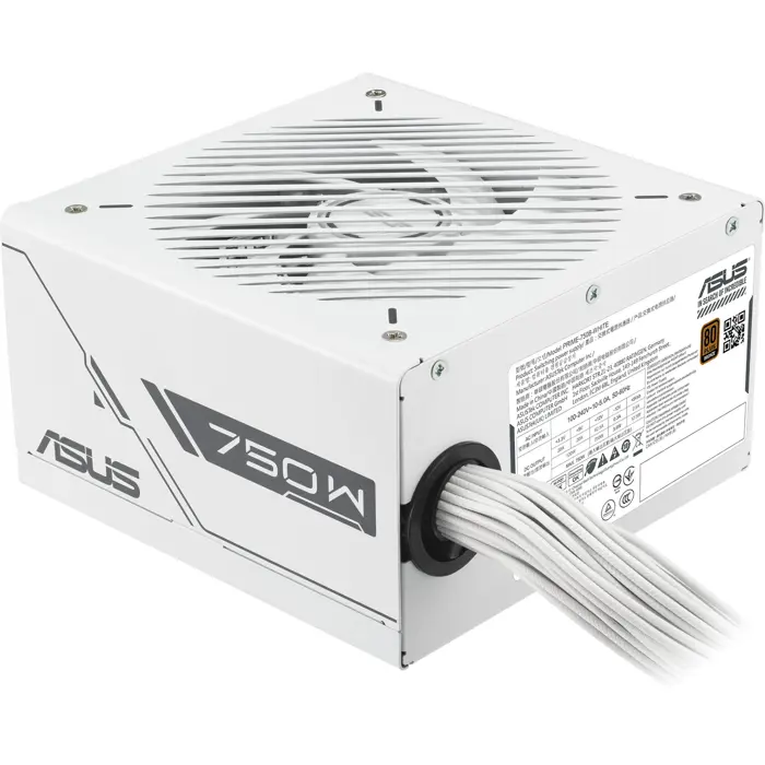 Asus PRIME-750B-WHITE (white, 4x PCIe, 750 watts)