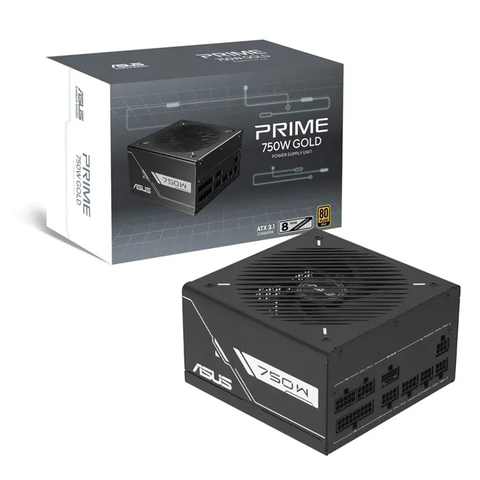 ASUS Prime -750G power supply unit 750 W 20+4 pin ATX ATX Black