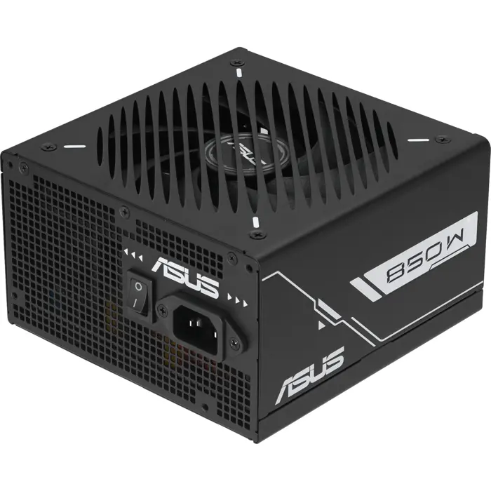 Asus PRIME-850G (black, 1x 12-pin high power GPU, 3x PCIe, cable management, 850 watts)