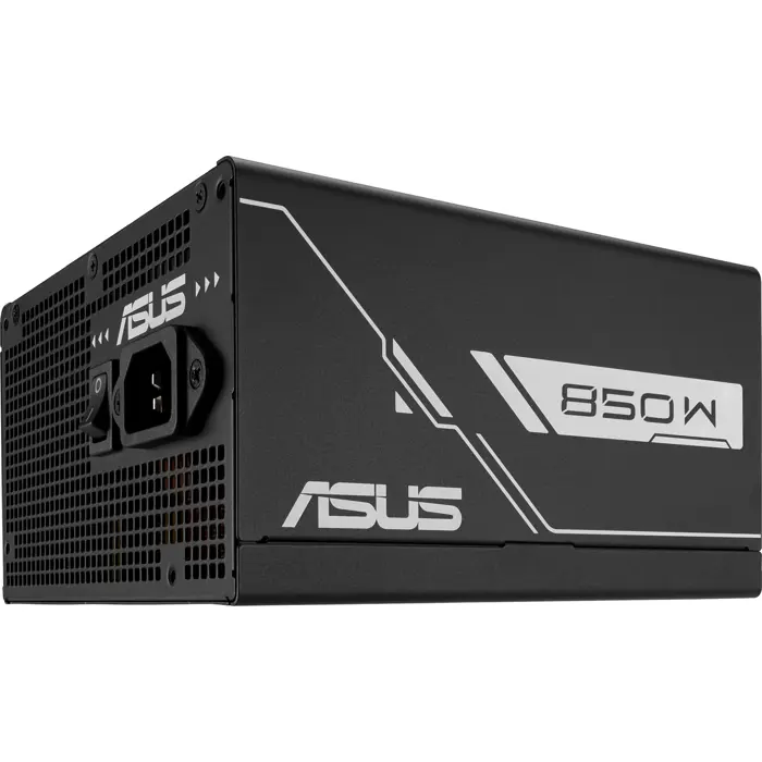 Asus PRIME-850G (black, 1x 12-pin high power GPU, 3x PCIe, cable management, 850 watts)