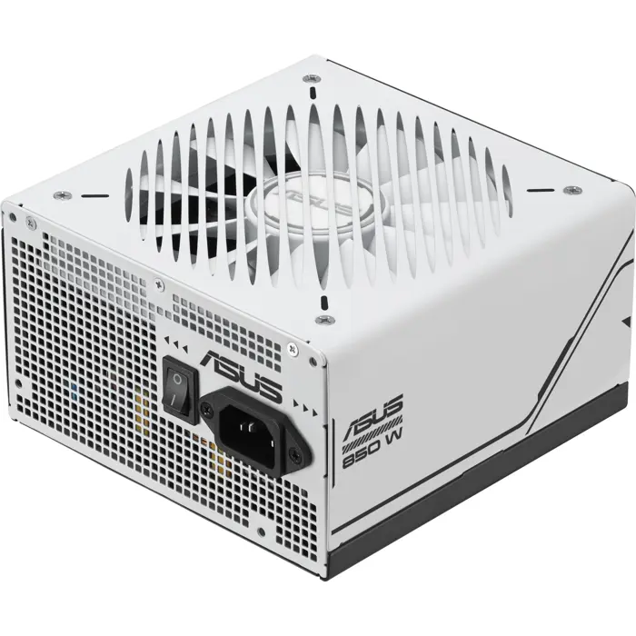 ASUS Prime 850W Gold, PC power supply white/black, 1x 12-pin High Power GPU, 3x PCIe, cable management, 850 Watt