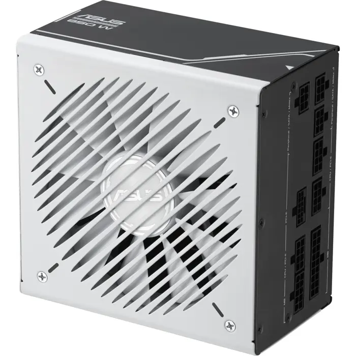 ASUS Prime 850W Gold, PC power supply white/black, 1x 12-pin High Power GPU, 3x PCIe, cable management, 850 Watt
