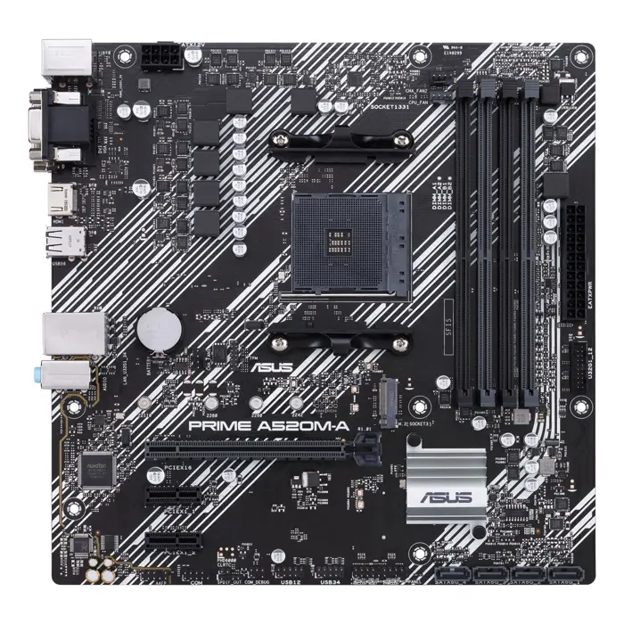 ASUS PRIME A520M-A II/CSM - bundkort