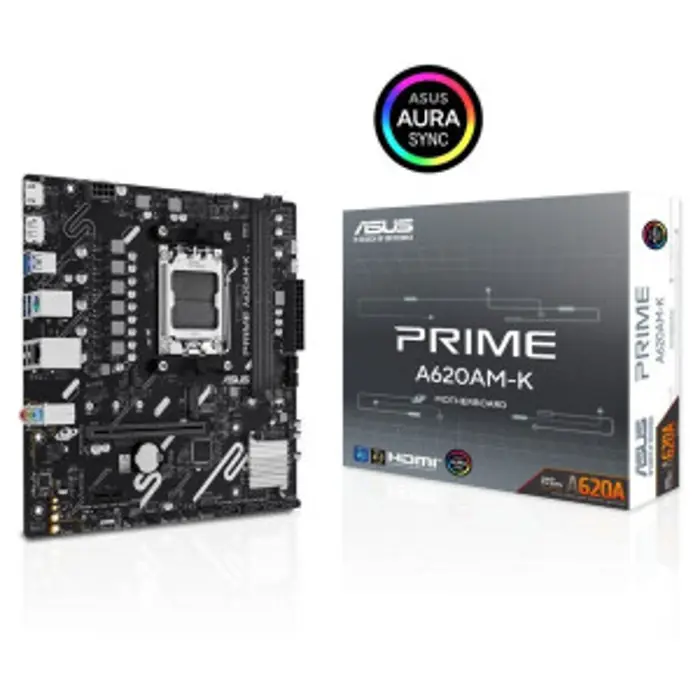 ASUS PRIME A620AM-K, motherboard - Socket AM5