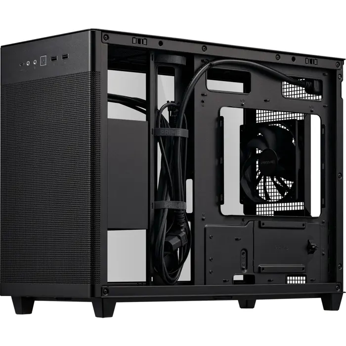 ASUS PRIME AP201 , tower case (black, tempered glass)