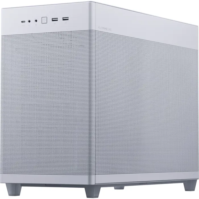 ASUS PRIME AP201 , tower case (white, tempered glass)