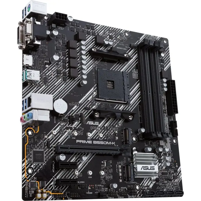 Asus PRIME B550M-K - Socket AM4 - mainboard