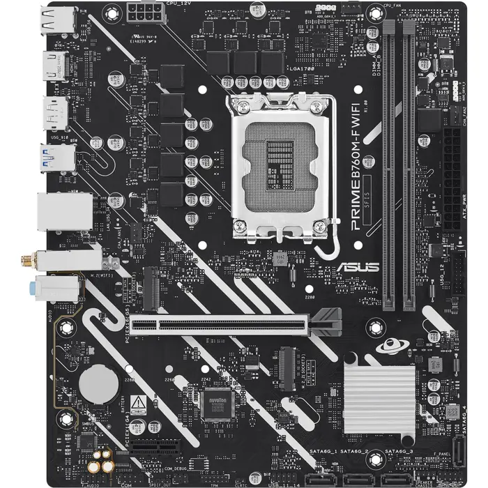Asus PRIME B760M-F WIFI (black/silver)