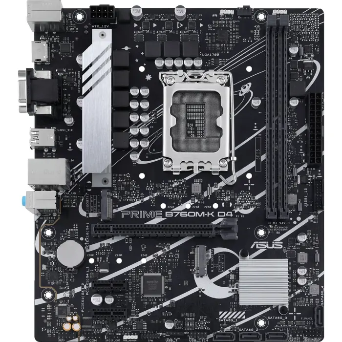 ASUS PRIME B760M-K - Socket 1700 - motherboard