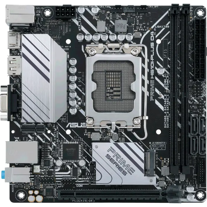 ASUS PRIME H610I-PLUS D4-CSM - Socket 1700 - motherboard