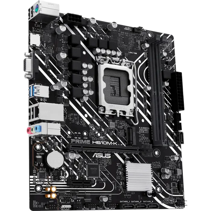 ASUS PRIME H610M-K, DDR5, S.1700