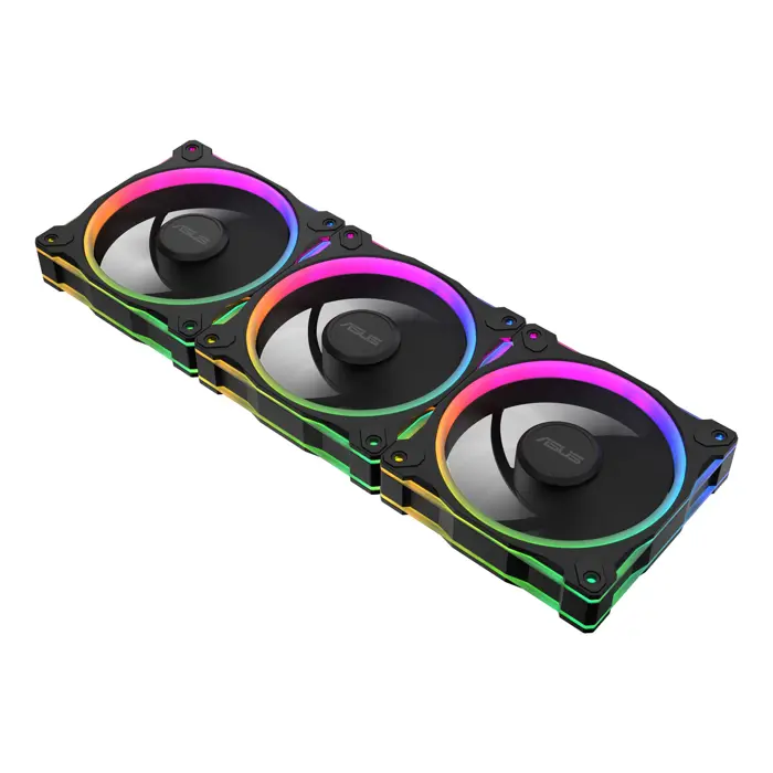 ASUS Prime MR120 Fan ARGB Black 3in1 Computer case 12 cm