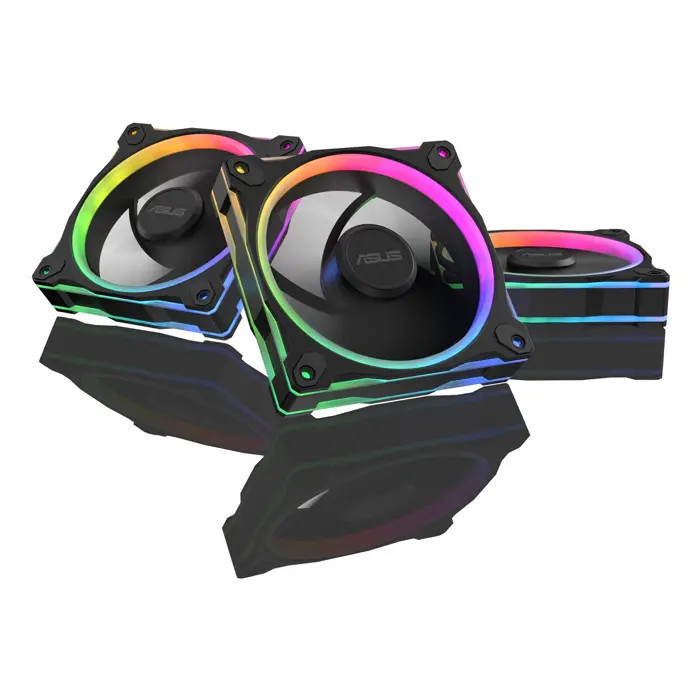 ASUS Prime MR120 Fan ARGB Reverse Black 3in1 Computer case 12 cm 3 pc(s)