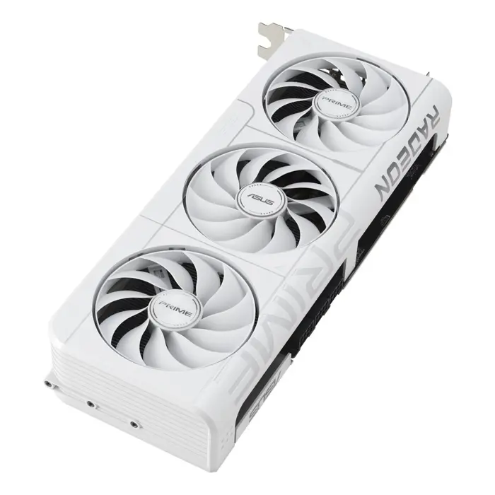 ASUS Prime -RX9070XT-O16G-WHITE AMD Radeon RX 9070 XT 16 GB GDDR6