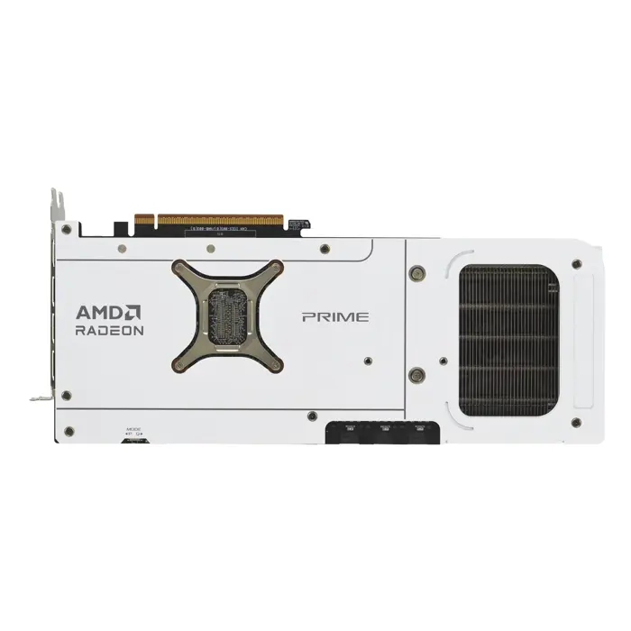 ASUS Prime -RX9070XT-O16G-WHITE AMD Radeon RX 9070 XT 16 GB GDDR6