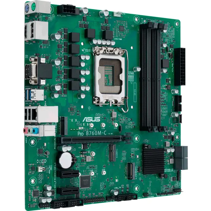 ASUS PRO B760M-C-CSM - Socket 1700 - motherboard