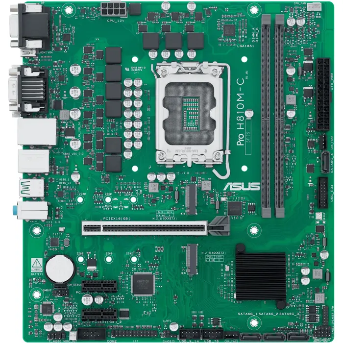 ASUS PRO H810M-C-CSM - Socket 1851 motherboard