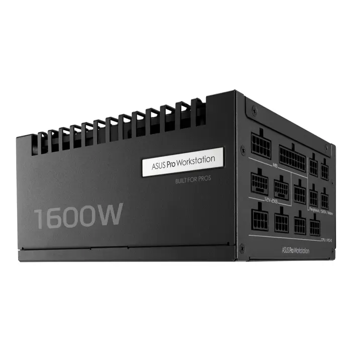 ASUS Pro WS 1600W Platinum power supply unit 20+4 pin ATX ATX Black