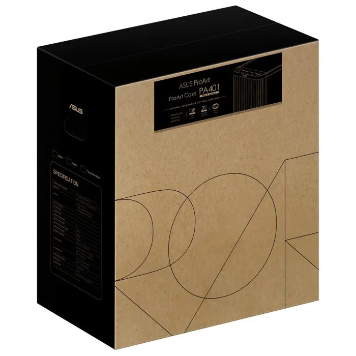 ASUS ProArt PA401 Wood Edition Mesh Panel Black