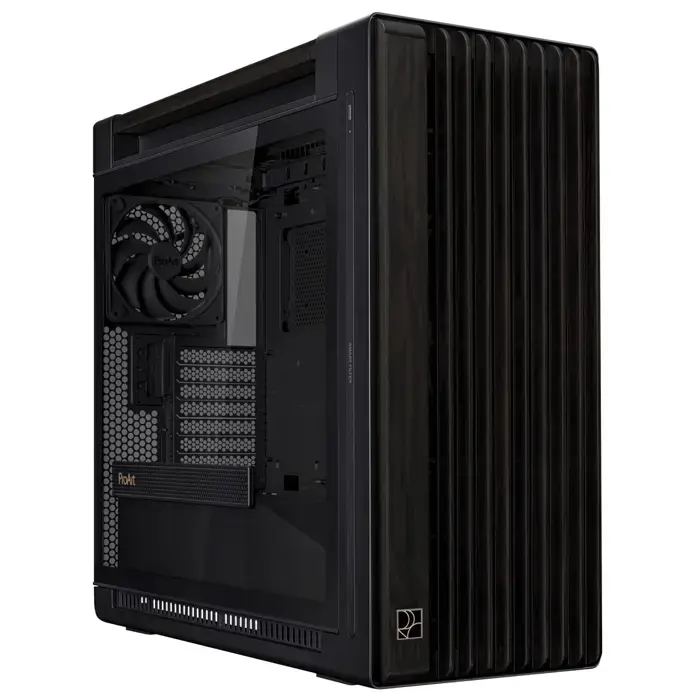 ASUS ProArt PA602 Midi-Tower PC-Gehäuse, E-ATX, Echtholz, – black-90DC00J0-B09020