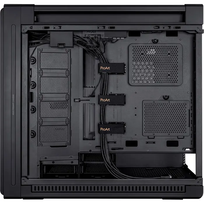 Kućište ASUS PROART PA602, black, tempered glass