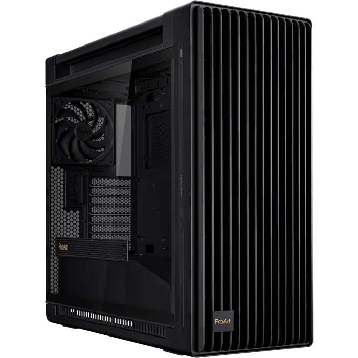 Kućište ASUS PROART PA602, black, tempered glass