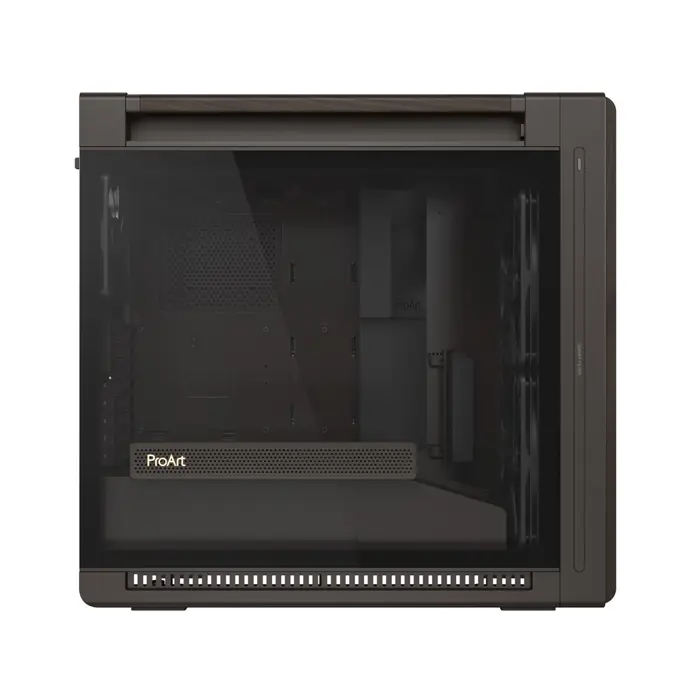 ASUS ProArt PA602 Wood Edition Retro Brown - Tempered Glass Panel Midi Tower