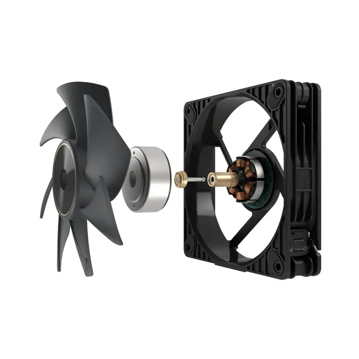 ASUS ProArt PF120 Fan PWM Black 3in1 Computer case 12 cm 3 pc(s)