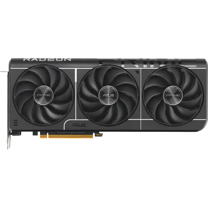 ASUS Radeon RX 9070 OC PRIME EVO Edition 16GB, graphics card grey, RDNA4, GDDR6, 3x DisplayPort, 1x HDMI