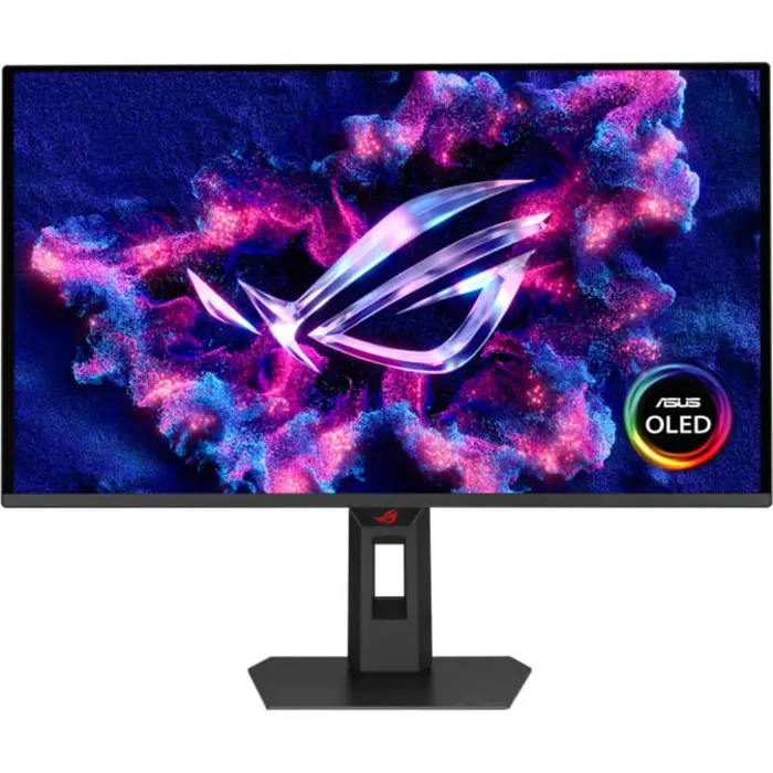 Asus ROD Strix QD-OLED XG27AQDNG (67.3 cm (26.5 inches), black, QHD, DP, HDMI, USB hub, Aura Sync, 360Hz panel)