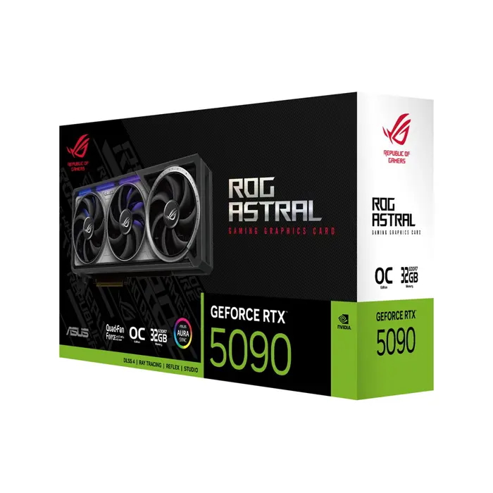 ASUS ROG Astral RTX5090-O32G-GAMING NVIDIA GeForce RTX 5090 32 GB GDDR7