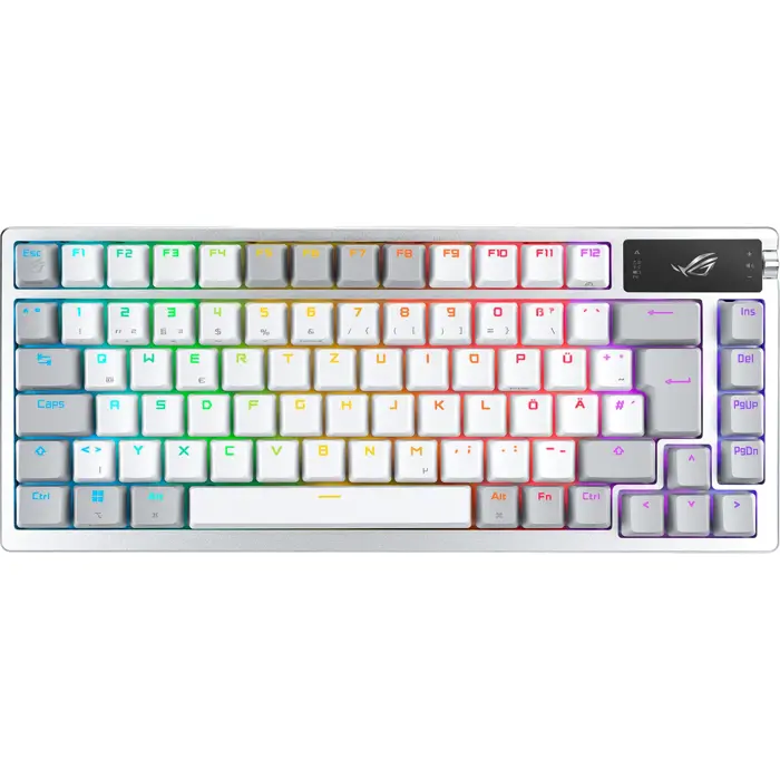 Asus ROG Azoth (white, DE layout, ROG NX Snow, incl. lubricant kit)