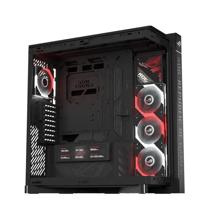 ASUS ROG CRONOX GR801 CURVE TG ARGB BLACK Midi Tower