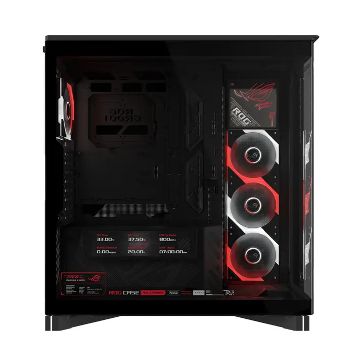 ASUS ROG CRONOX GR801 CURVE TG ARGB BLACK Midi Tower
