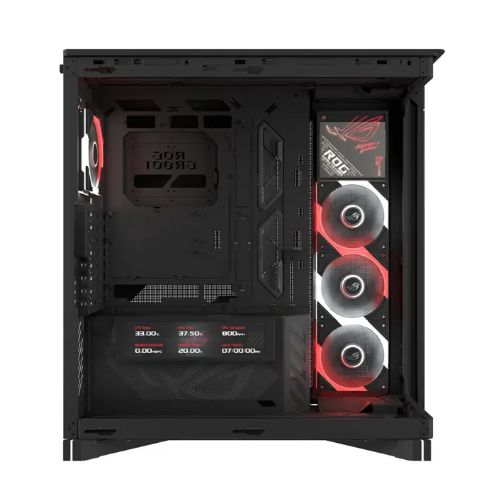 ASUS ROG CRONOX GR801 CURVE TG ARGB BLACK Midi Tower