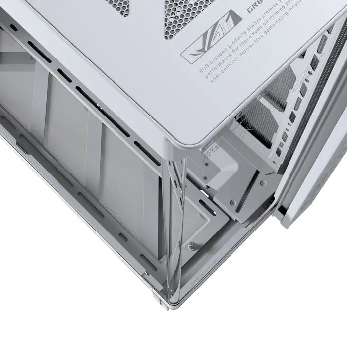 ASUS ROG CRONOX GR801 CURVE TG ARGB WHITE Midi Tower