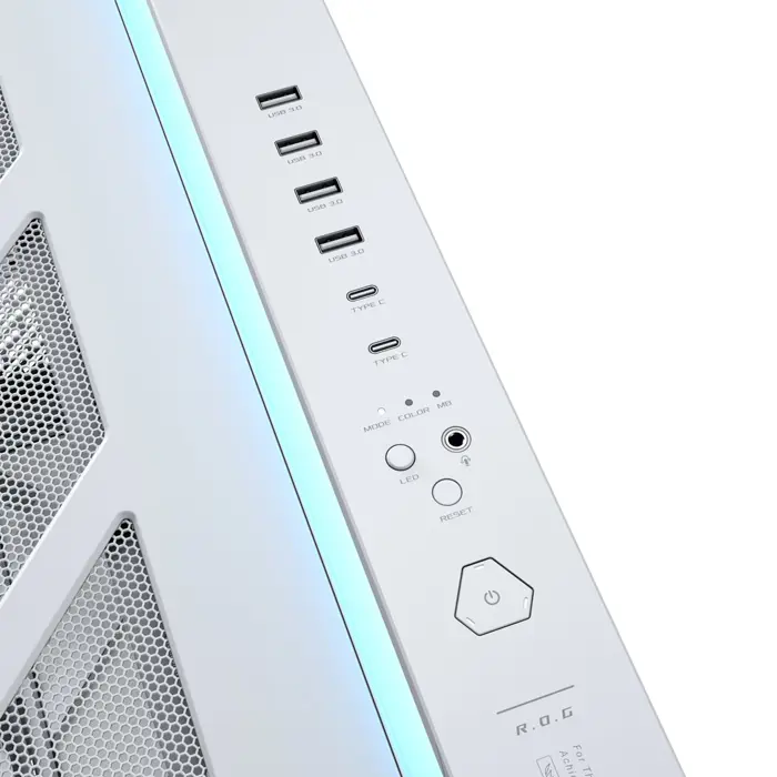 ASUS ROG CRONOX GR801 CURVE TG ARGB WHITE Midi Tower