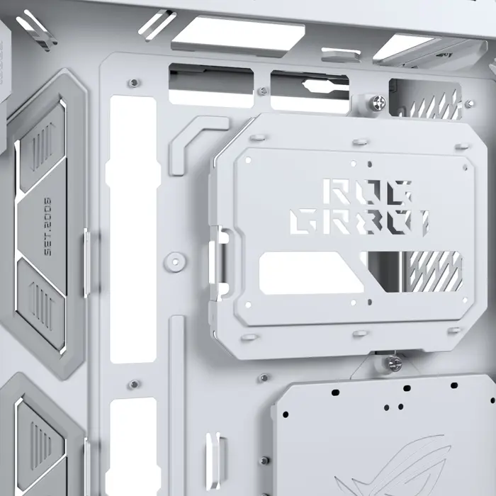 ASUS ROG CRONOX GR801 CURVE TG ARGB WHITE Midi Tower