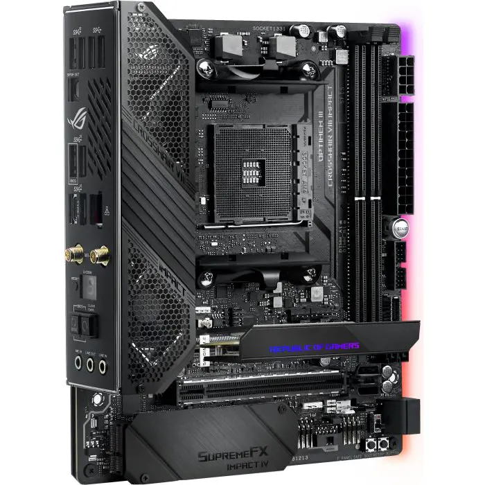 ASUS ROG CROSSHAIR VIII IMPACT - Socket AM4 - mainboard
