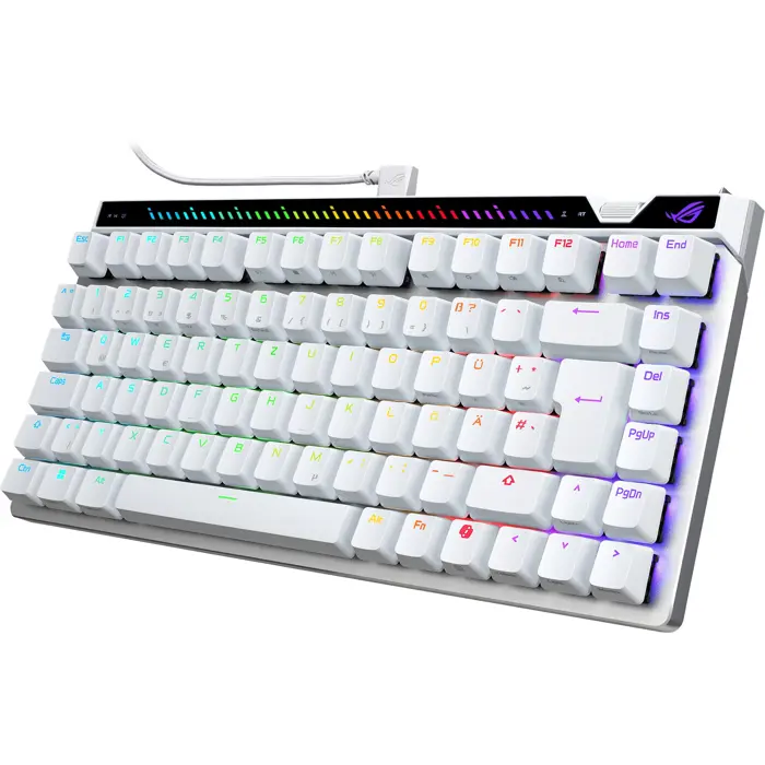 Asus ROG Falchion Ace 75 HE (white, DE layout, ROG HFX V2)